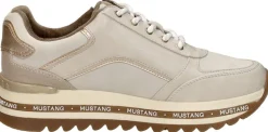 Mustang Sneakers Laag Gebroken wit Fashion