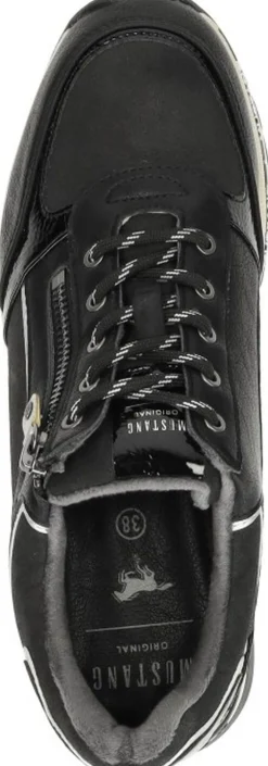 Mustang Sneakers Laag Zwart Discount