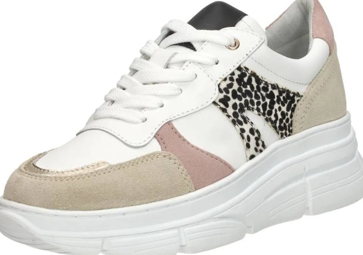 Sub55 Sneakers Laag Beige Clearance