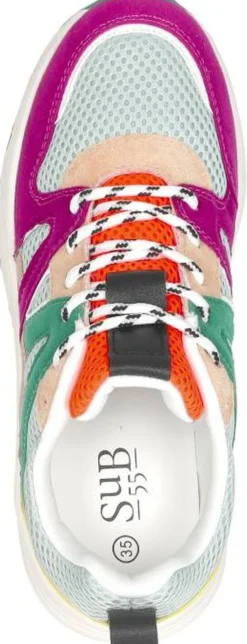 Sub55 Sneakers Laag Fuchsia Outlet