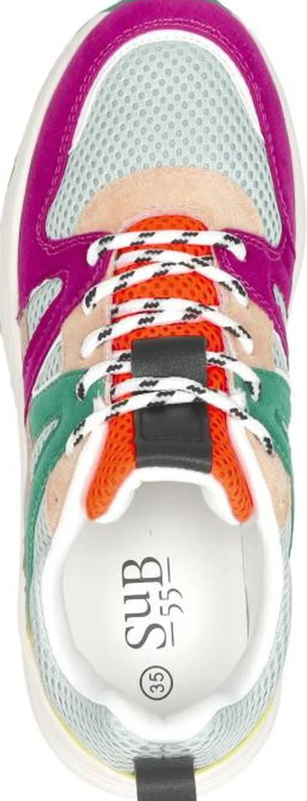 Sub55 Sneakers Laag Fuchsia Outlet