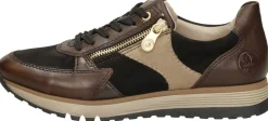 Rieker Sneakers Laag Donkerbruin Fashion