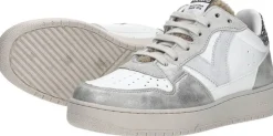 Victoria Sneakers Laag Zilverkleur Discount