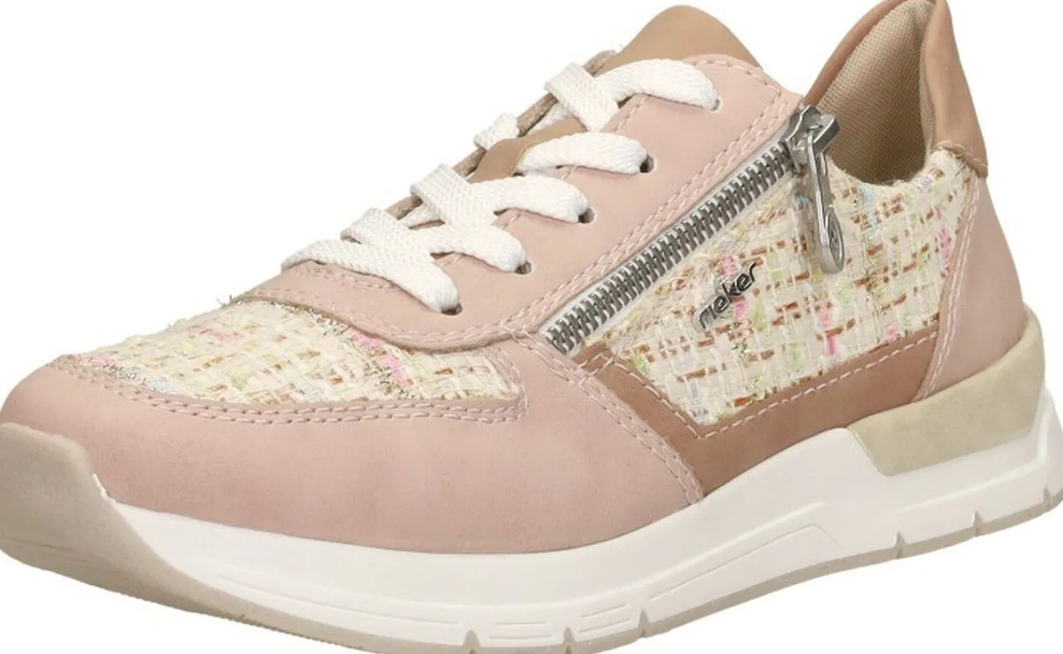 Rieker Sneakers Laag Roze Discount