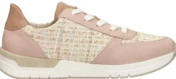 Rieker Sneakers Laag Roze Discount