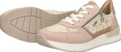 Rieker Sneakers Laag Roze Discount
