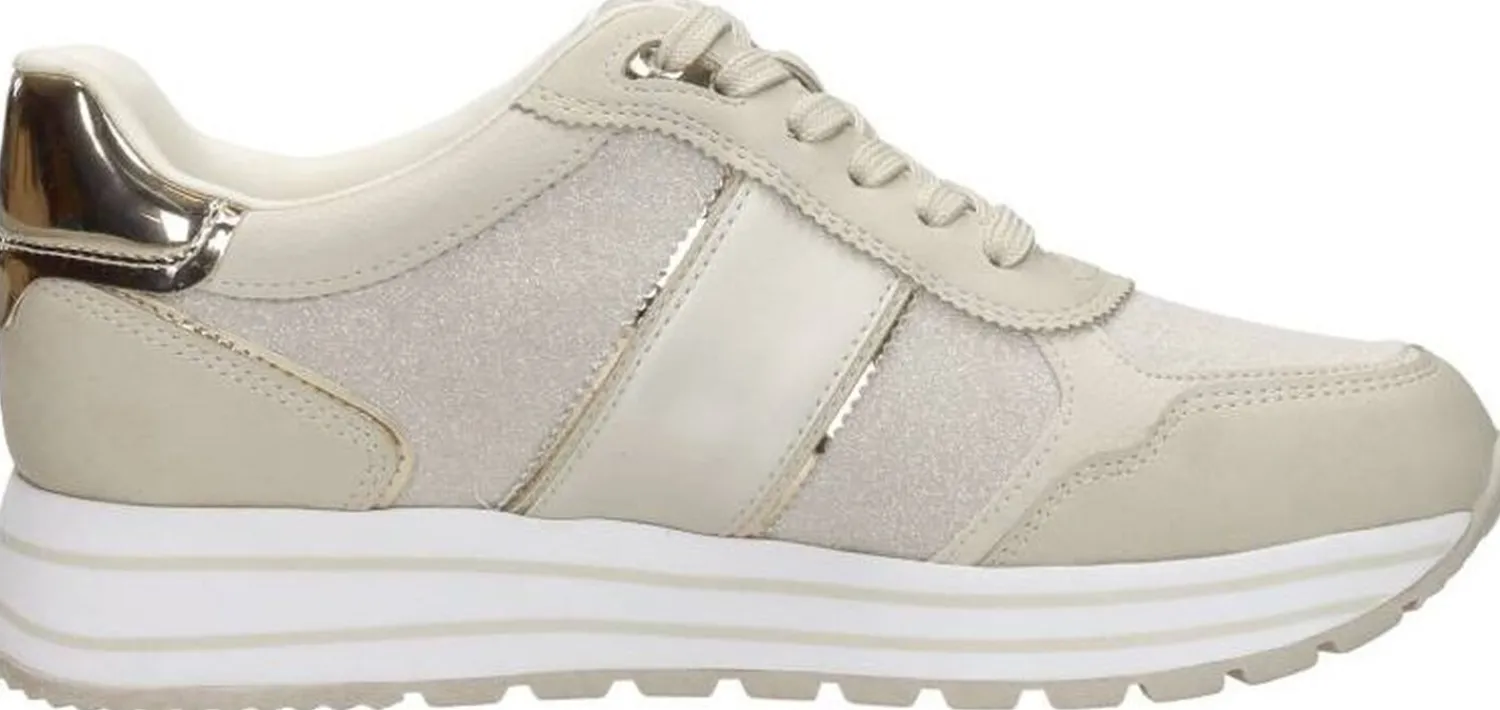 Tamaris Sneakers Laag Beige New
