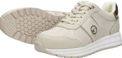 Tamaris Sneakers Laag Beige New