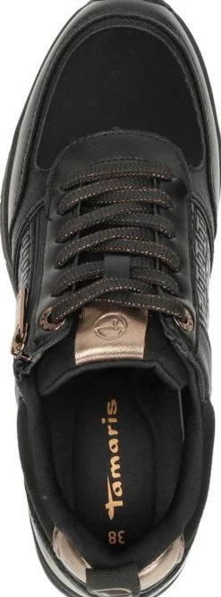 Tamaris Sneakers Laag Zwart Fashion