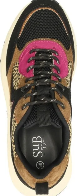 Sub55 Sneakers Laag Donkerbruin Outlet