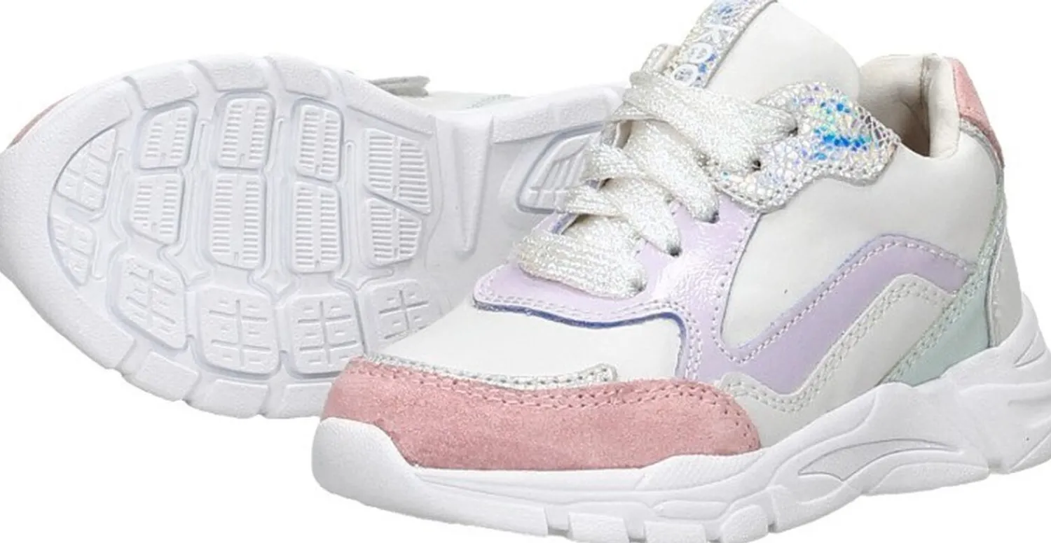 Keq Sneakers Laag Roze Discount