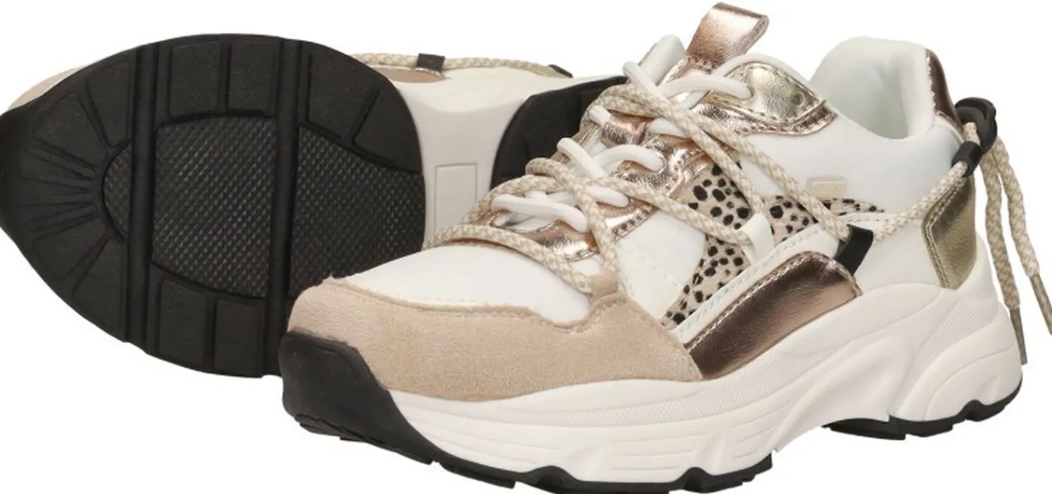 Sub55 Sneakers Laag Beige Outlet