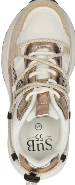 Sub55 Sneakers Laag Beige Outlet