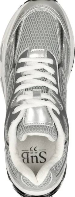 Sub55 Sneakers Laag Zilverkleur Clearance