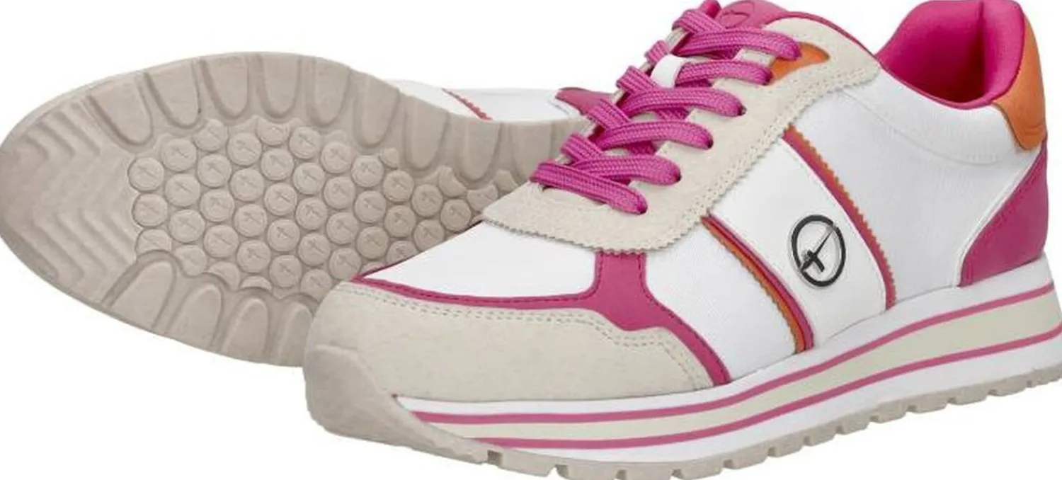 Tamaris Sneakers Laag Wit Online