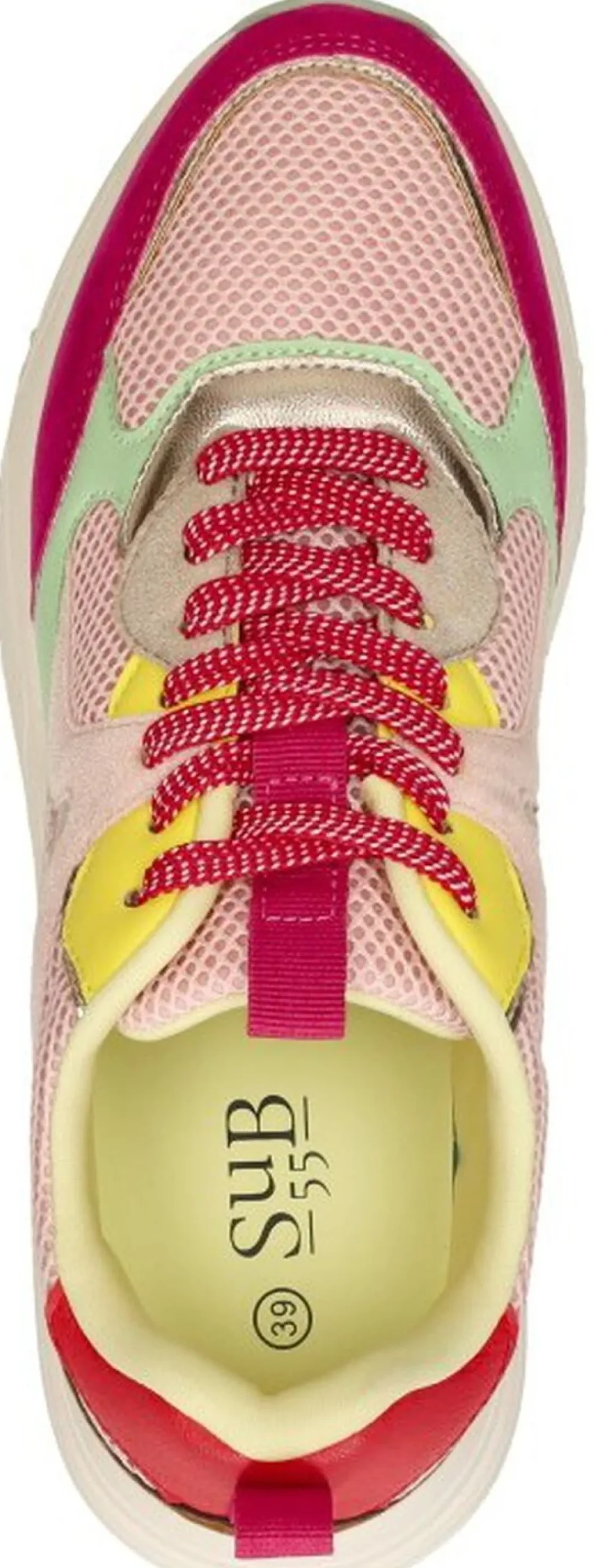 Sub55 Sneakers Laag Fuchsia Sale