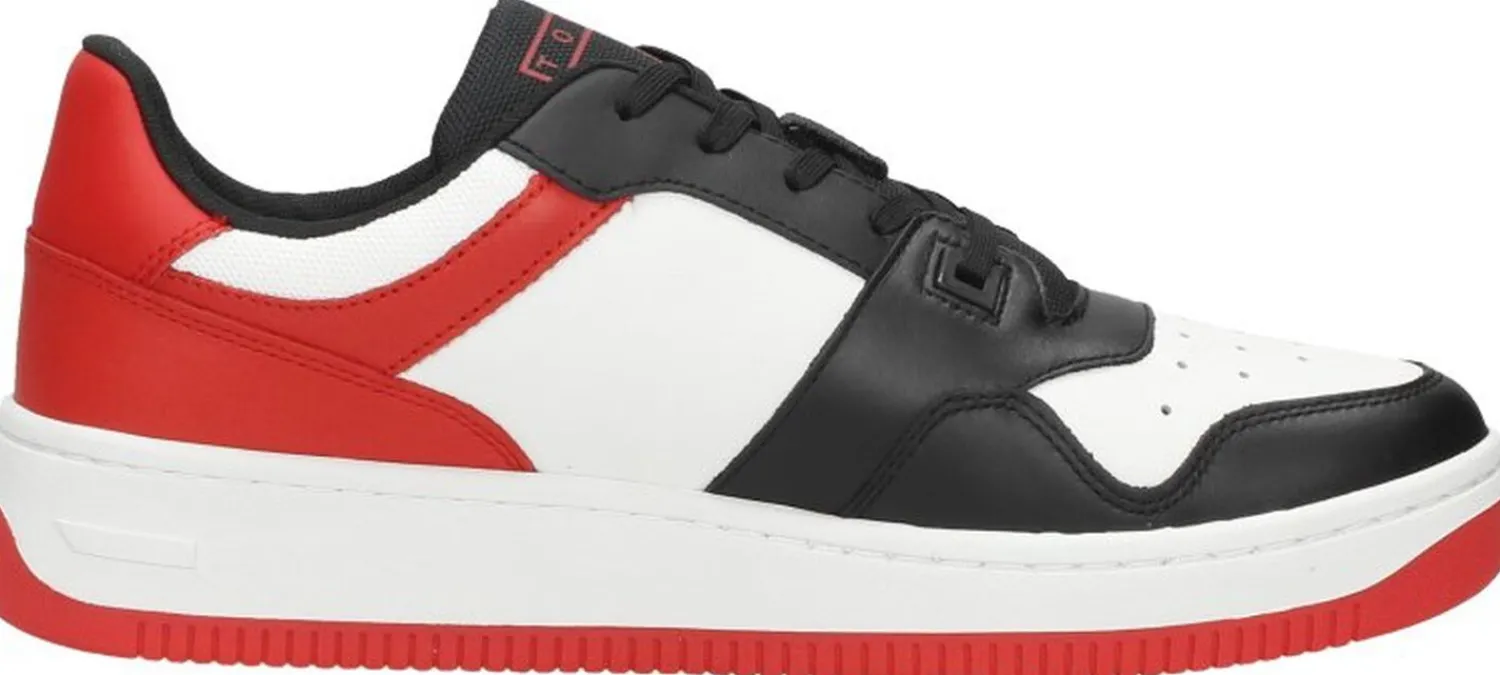 Tommy Hilfiger Sneakers Laag Rood Discount