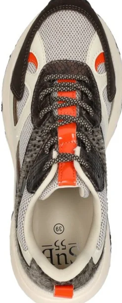Sub55 Sneakers Laag Taupe Sale