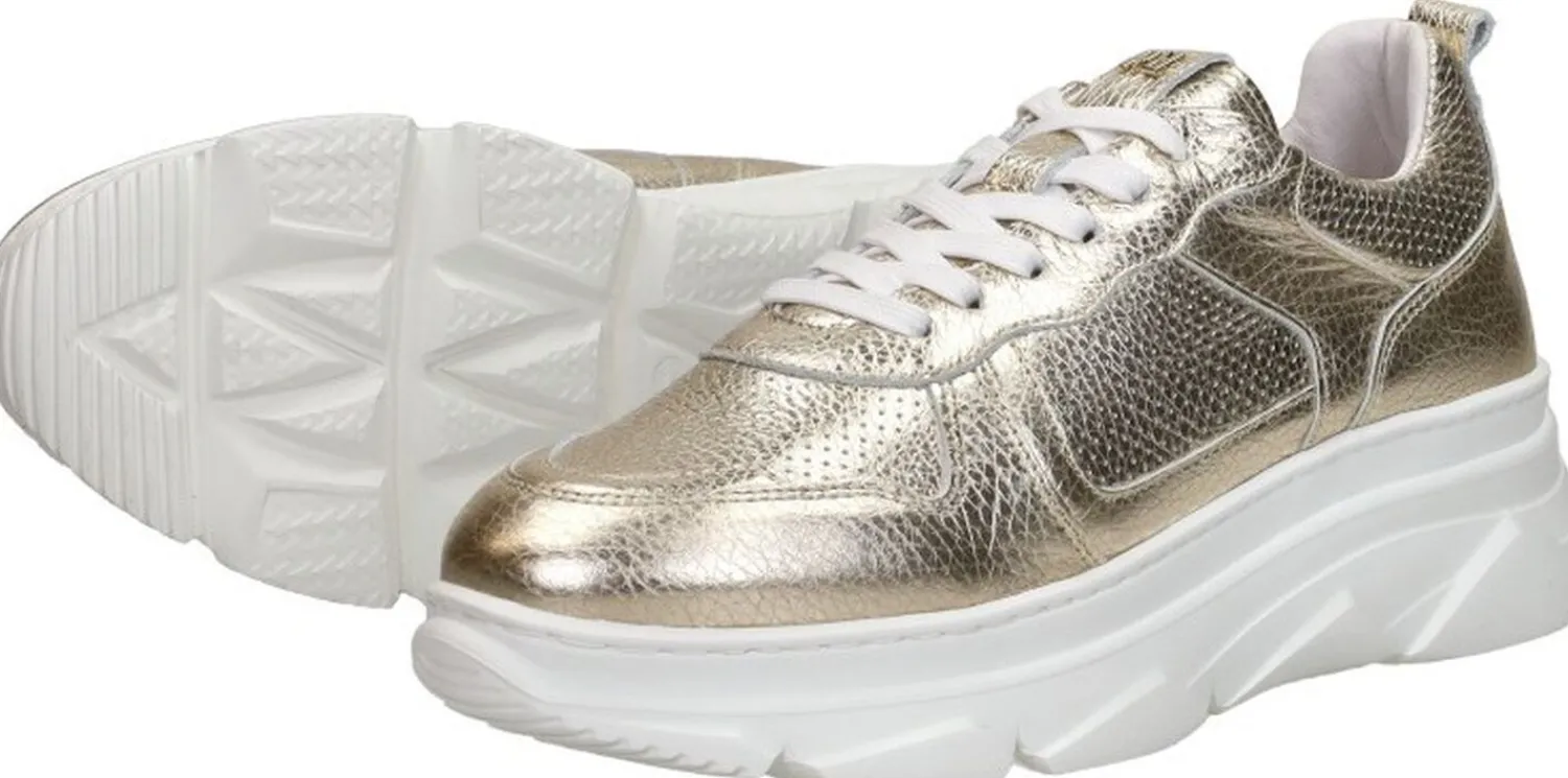 Red Rag Sneakers Laag Goudkleur Clearance