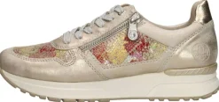 Rieker Sneakers Laag Goudkleur Fashion