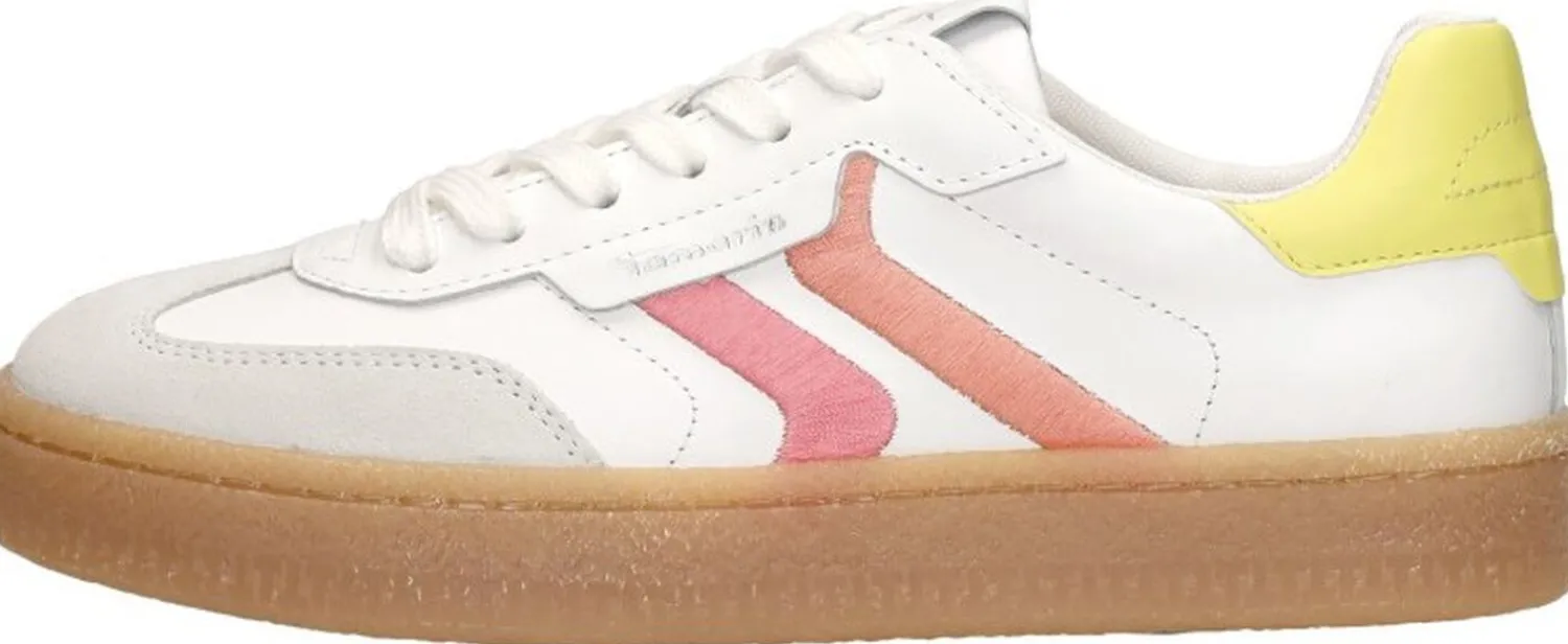 Tamaris Sneakers Laag Wit Clearance