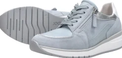 Gabor Sneakers Laag Met Stretch Licht blauw New