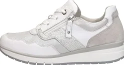 Gabor Sneakers Laag Met Stretch Wit Fashion