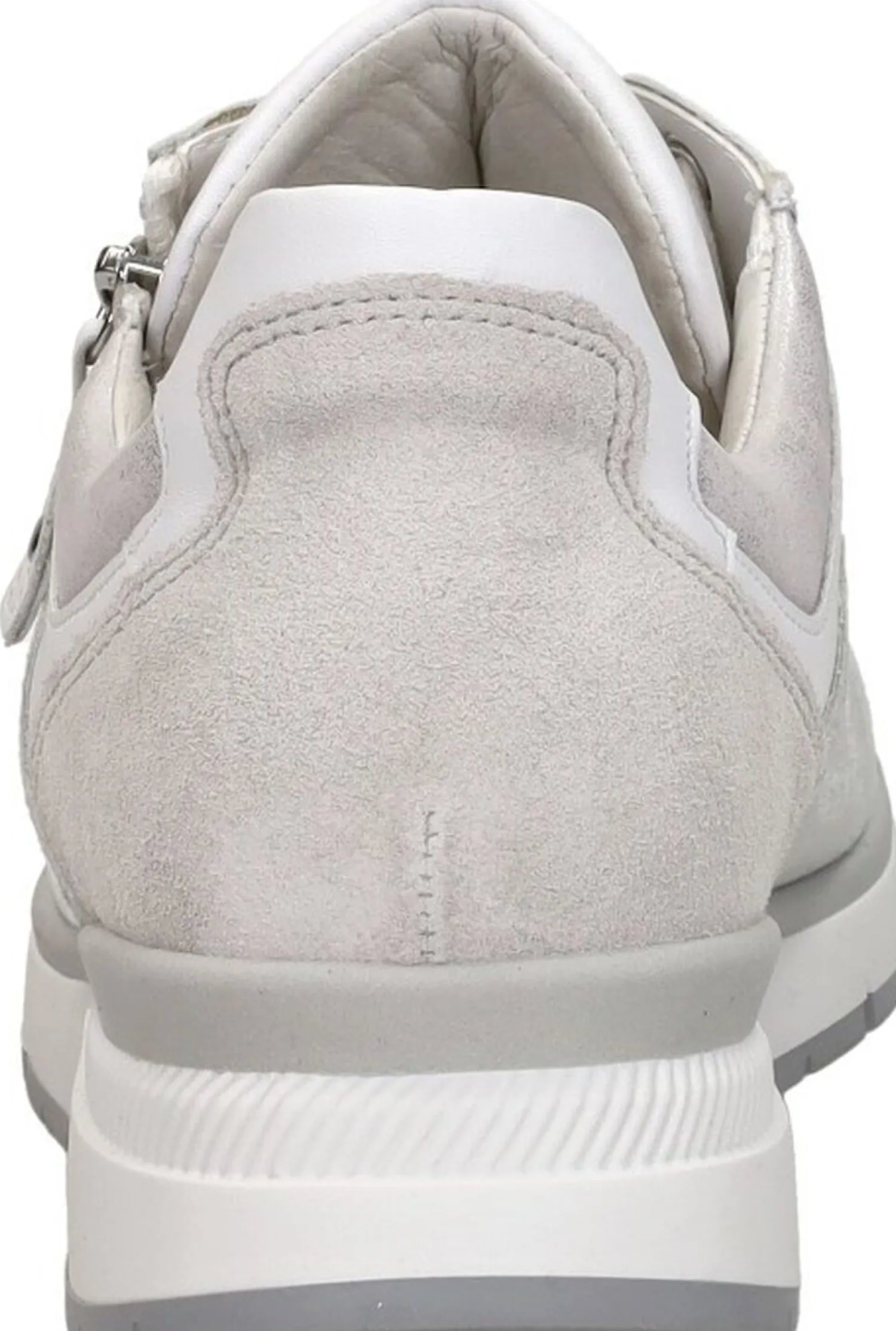 Gabor Sneakers Laag Met Stretch Wit Fashion