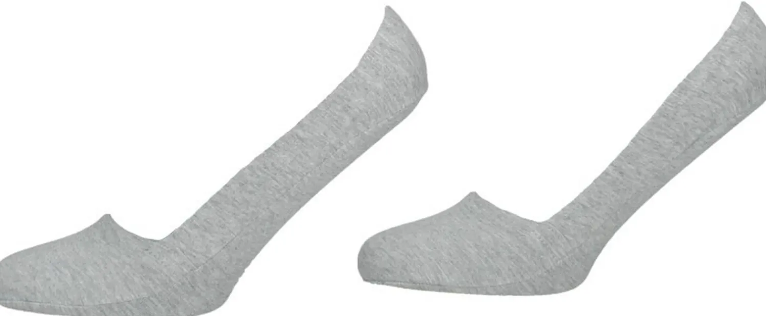Sub55 Sneakersokken (set van 2 stuks) Grijs Fashion