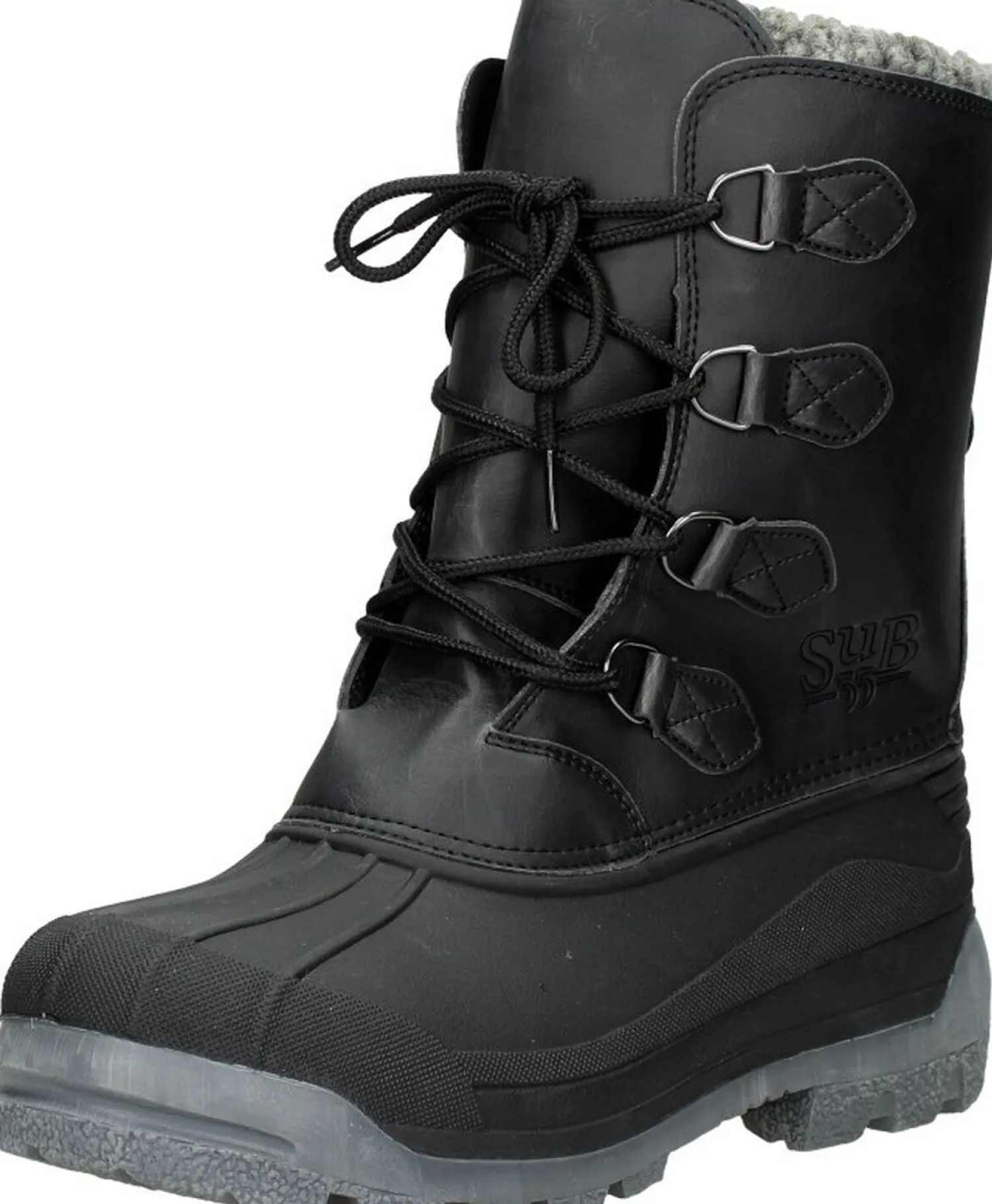 Sub55 Snowboots Zwart Sale