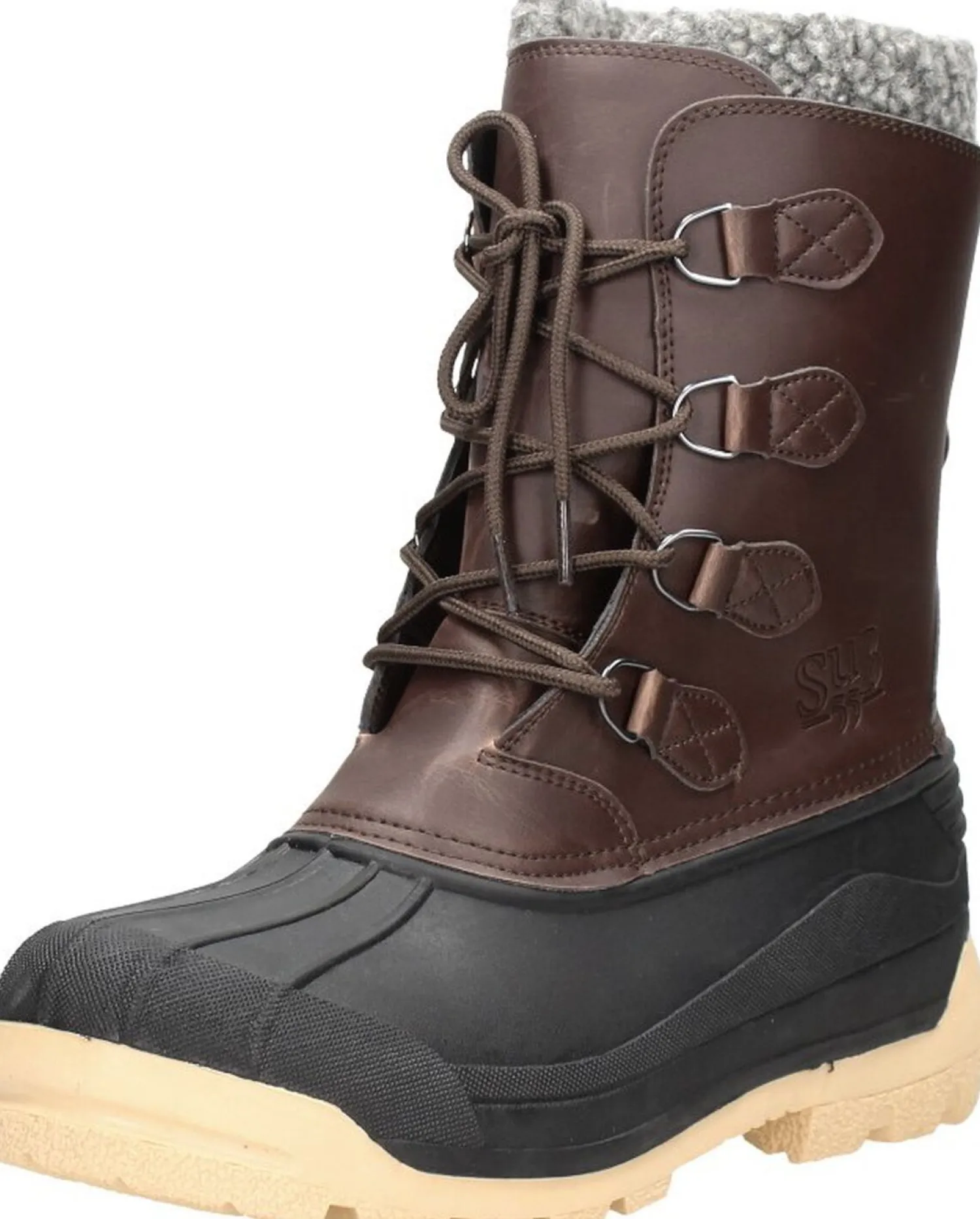 Sub55 Snowboots Donkerbruin Hot