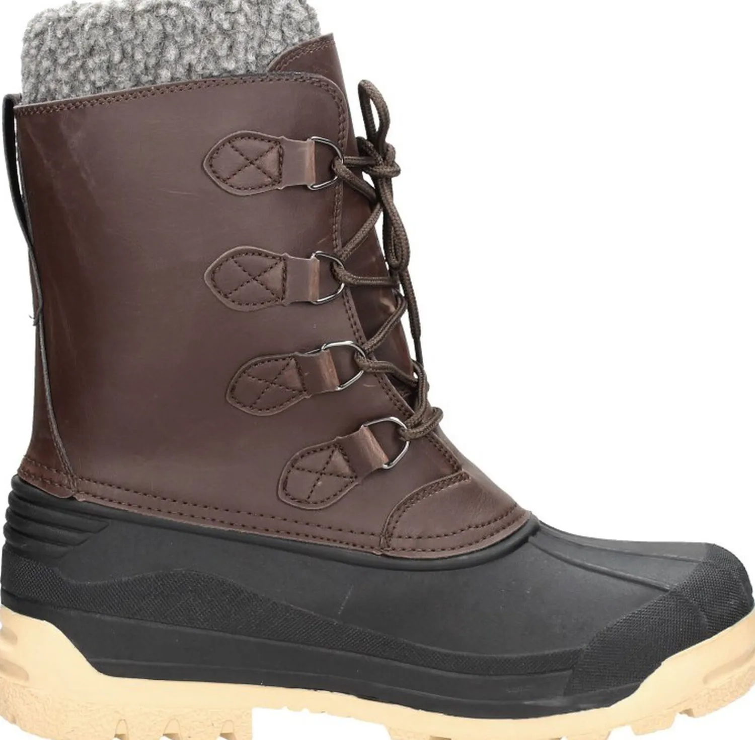 Sub55 Snowboots Donkerbruin Hot