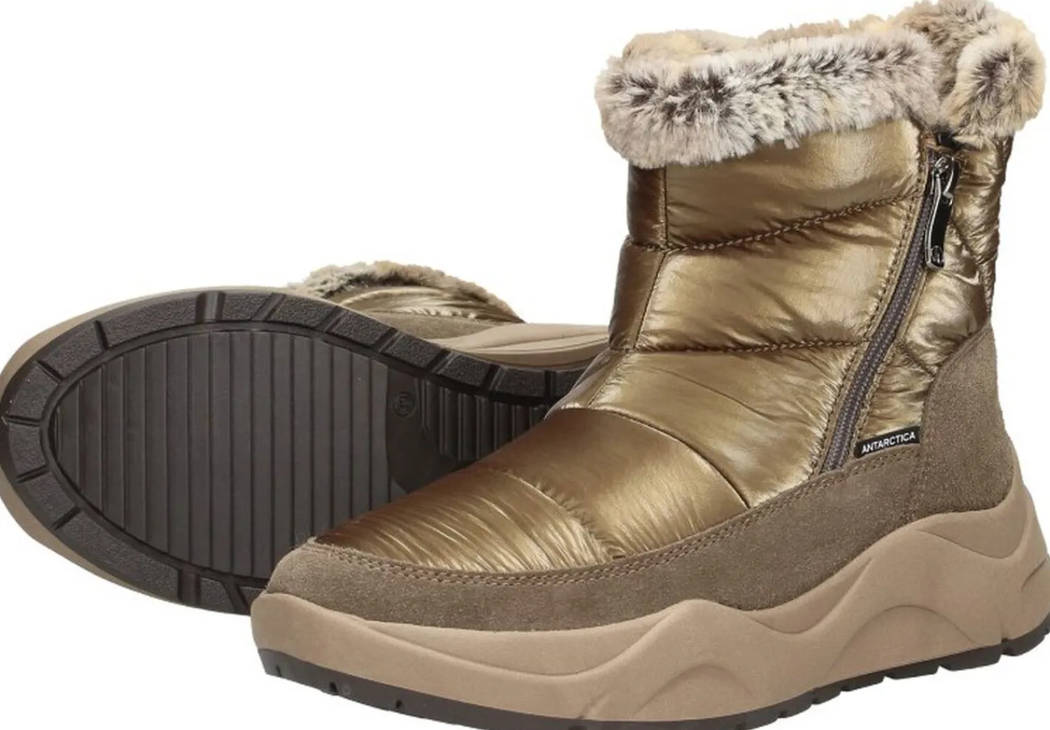 Antarctica Snowboots Donkerbruin Hot