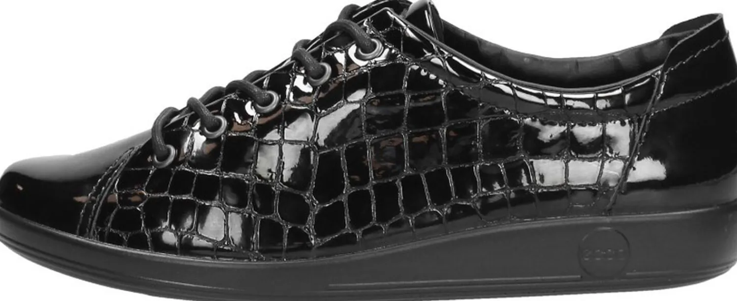 Ecco Soft 2.0 Zwart lak Fashion