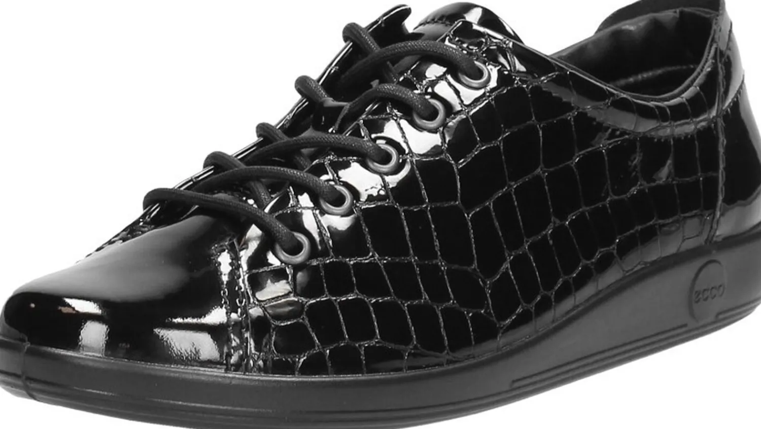 Ecco Soft 2.0 Zwart lak Fashion
