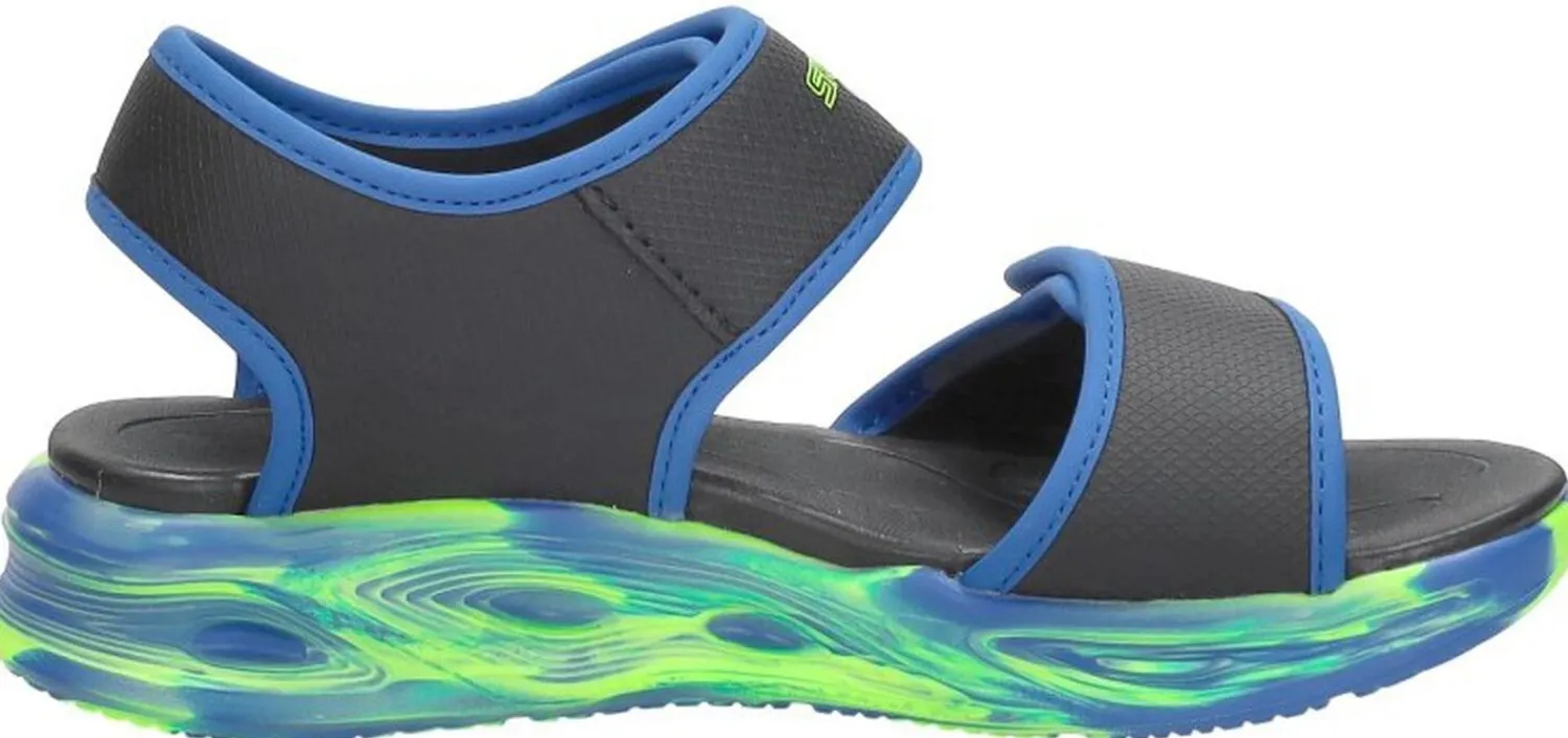 Skechers Sola Glow Sandal Zwart Fashion