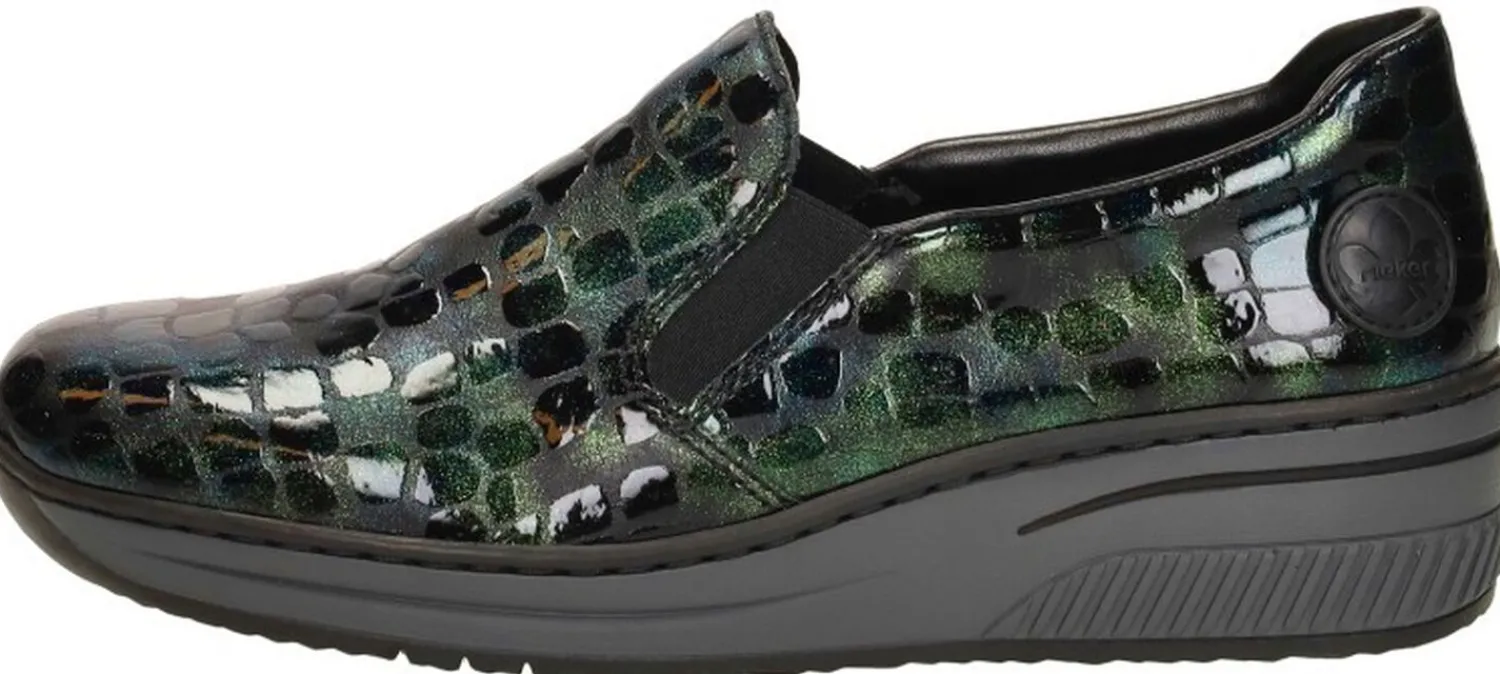 Rieker Sportief Groen Fashion