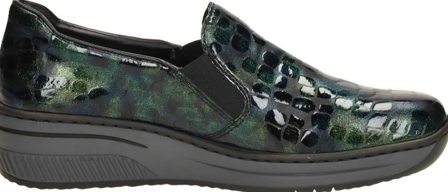 Rieker Sportief Groen Fashion