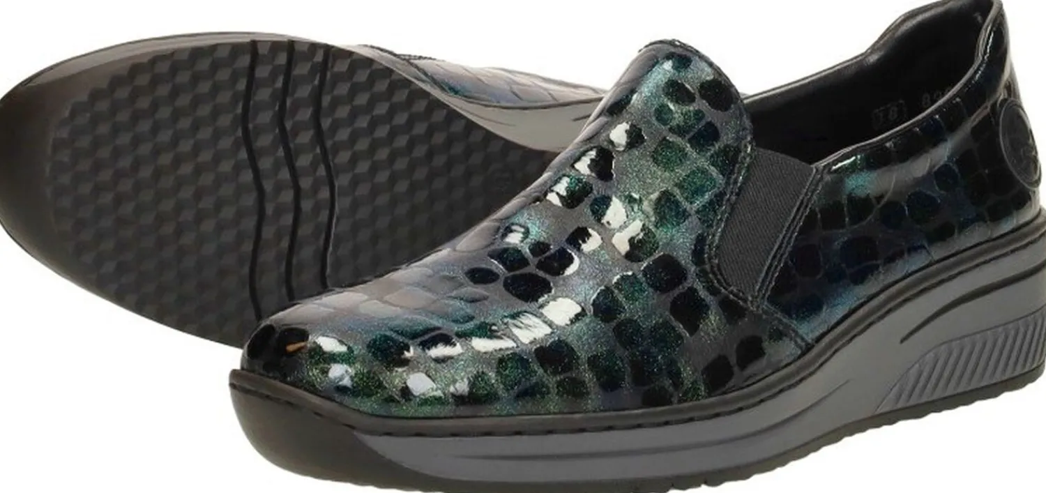 Rieker Sportief Groen Fashion