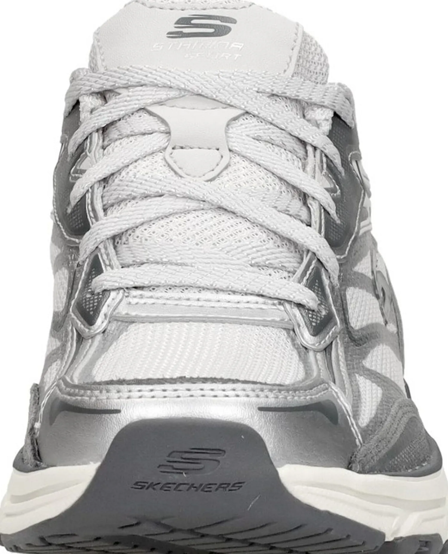 Skechers Stamina Sport Zilverkleur Sale