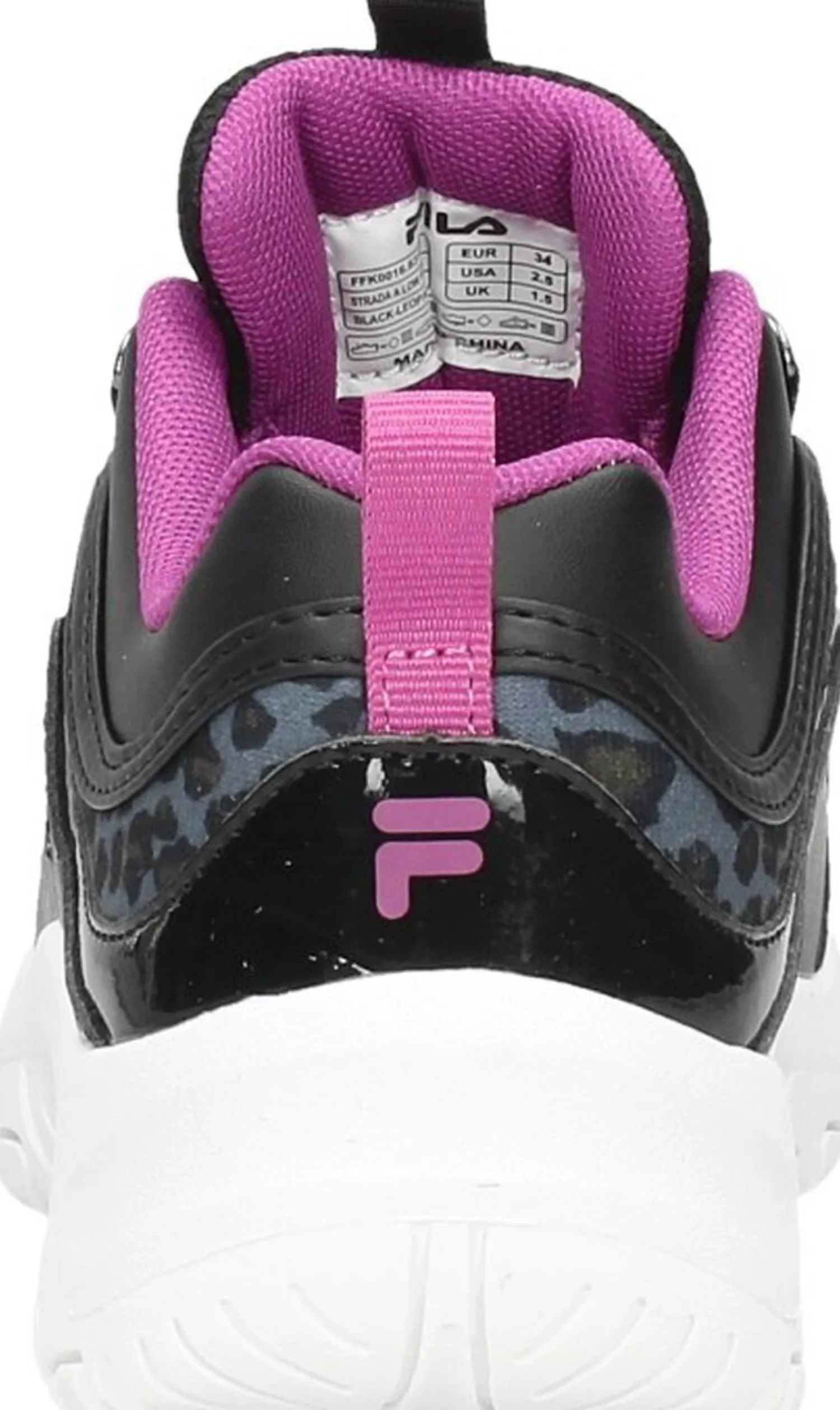 Fila Strada A Low Zwart Sale
