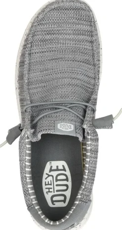 Hey Dude Stretch Sox Donkergrijs Discount