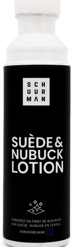 Schuurman Suede & Nubuck Lotion Donkerblauw Clearance