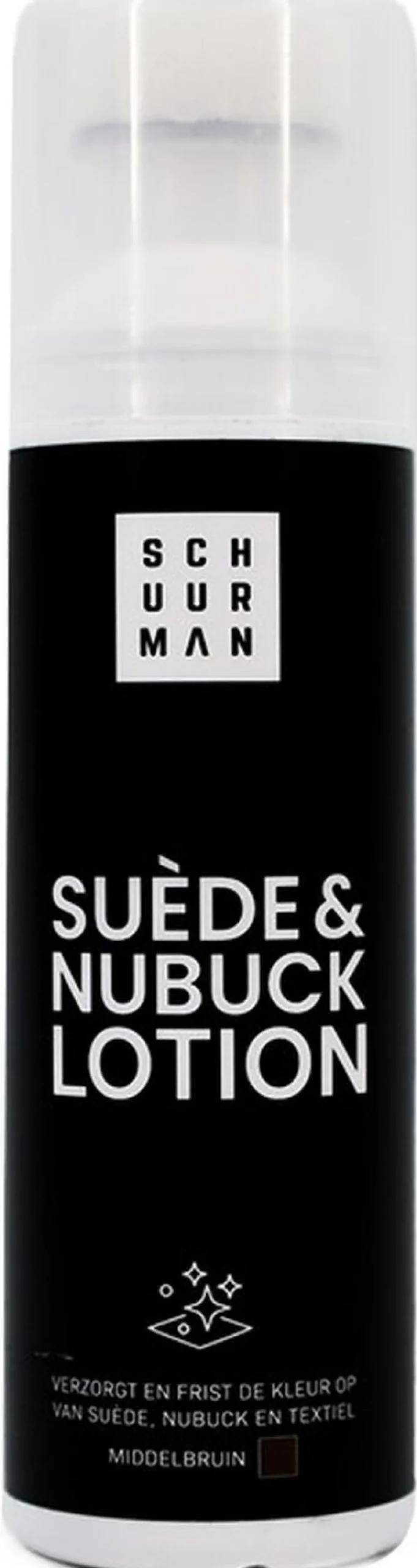 Schuurman Suede & Nubuck Lotion Middelbruin Sale