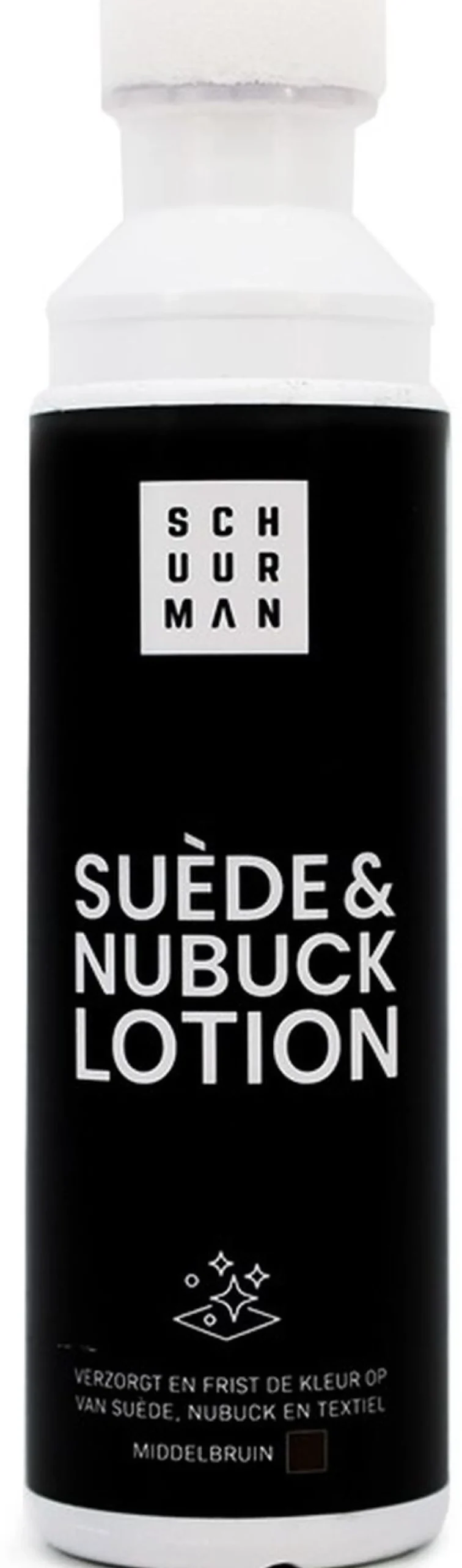 Schuurman Suede & Nubuck Lotion Middelbruin Sale