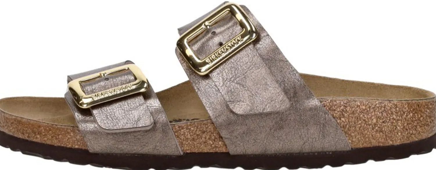Birkenstock Sydney Cushion Buckle Brons Clearance