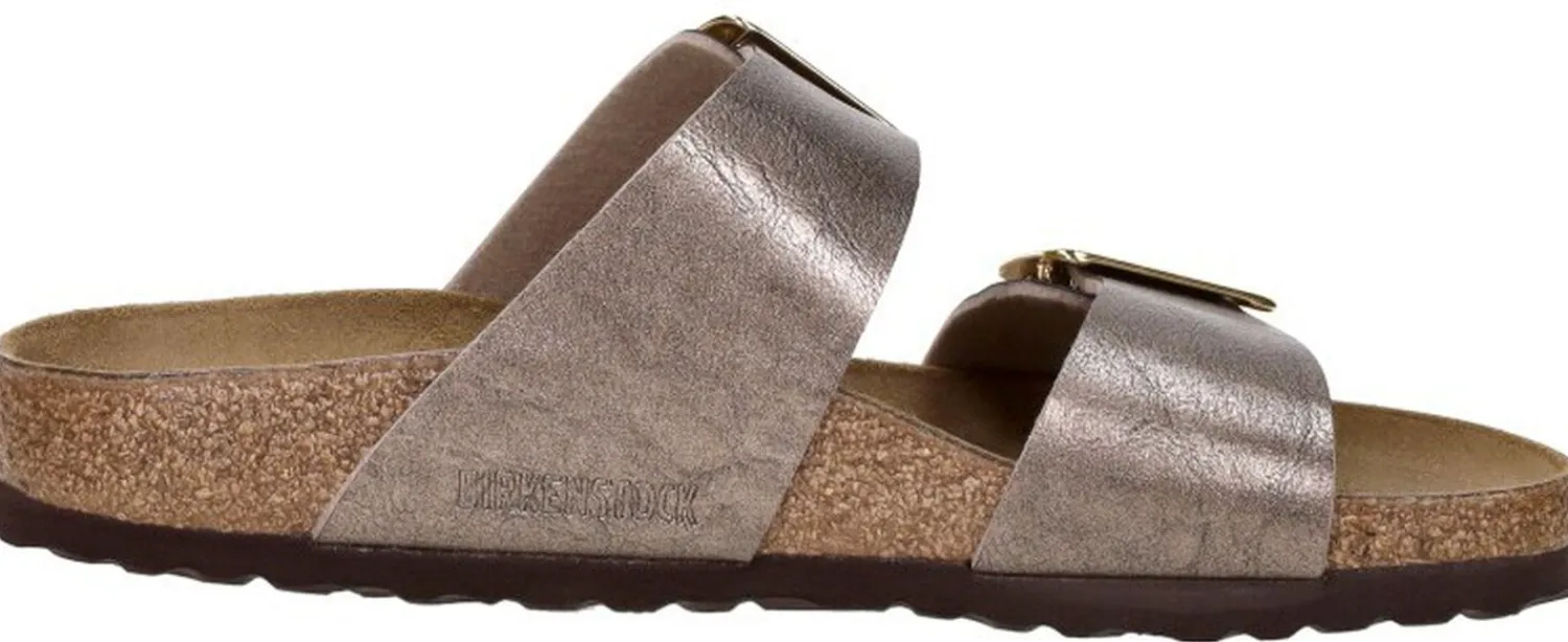 Birkenstock Sydney Cushion Buckle Brons Clearance