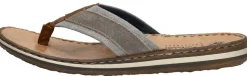 Rieker Teenslippers Taupe Online