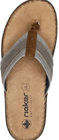 Rieker Teenslippers Taupe Online