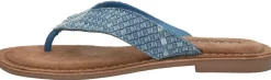 Lazamani Teenslippers Licht blauw Outlet
